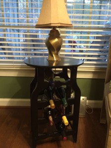 I'm leaving this table alone!